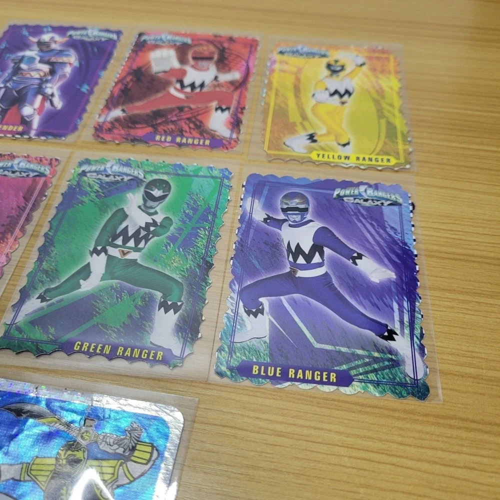 Vintage Power Rangers Lost Galaxy Saban 1999 Cut Out Cards from Coloring Books